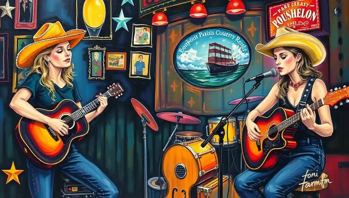 How do I use social media effectively to grow my country music career?