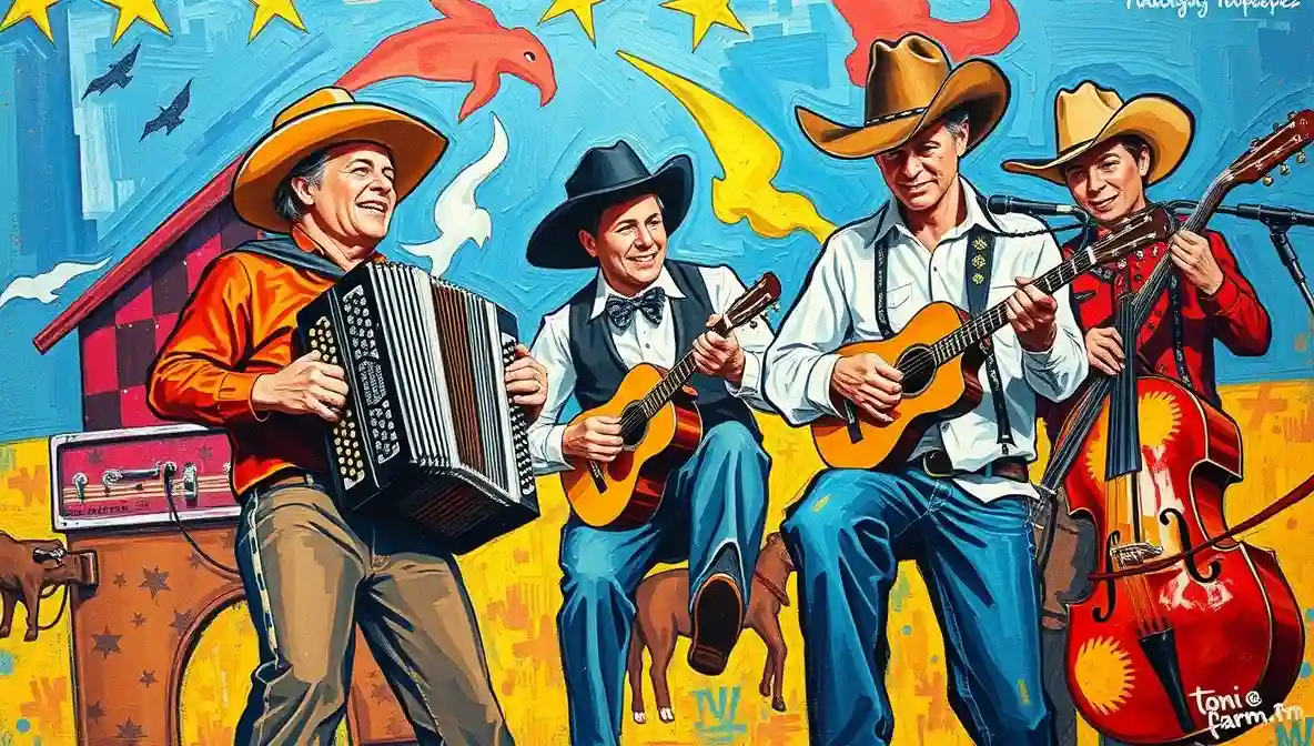 Country Blues Performance: Stage Presence & Fan Connection