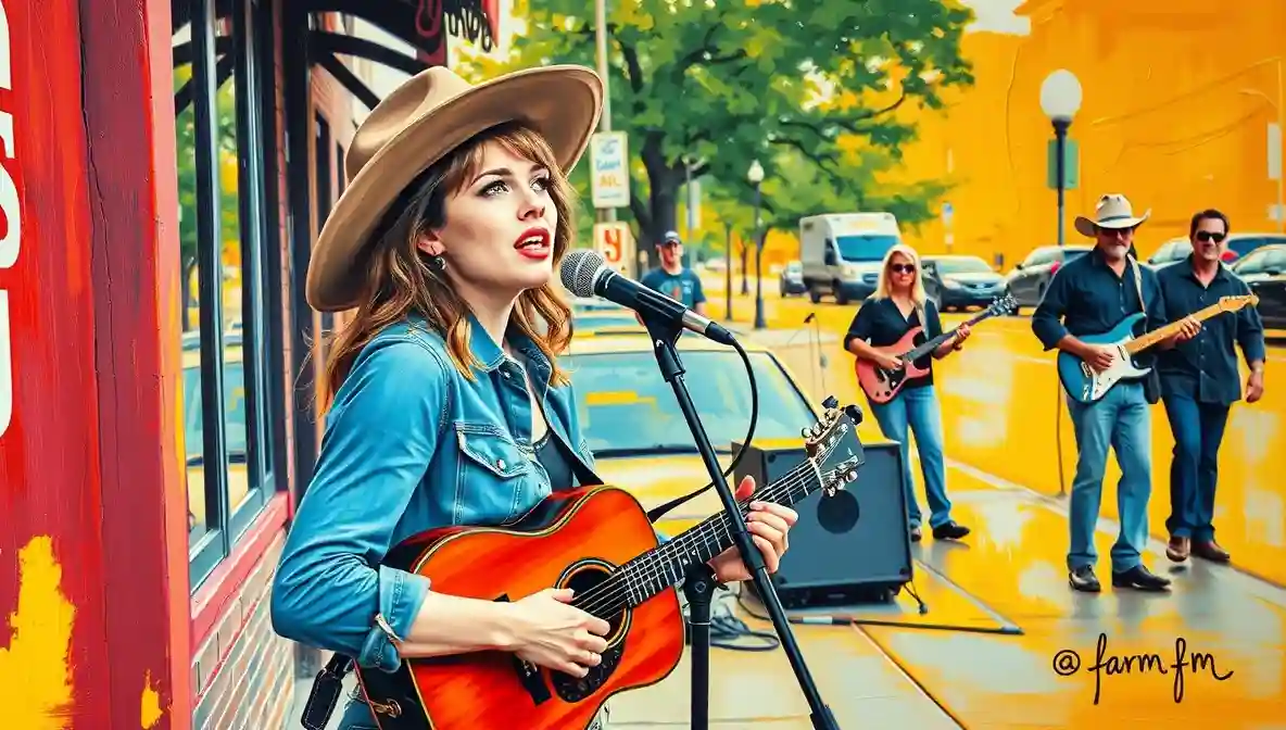 How do I finance my music career as a new country artist?